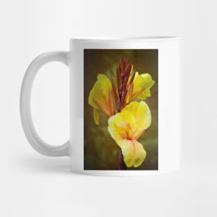 Yellow Lilies - Canna Lilies Mug